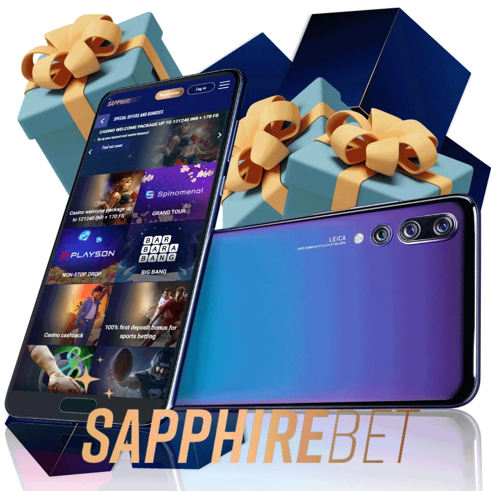 Sapphirebet offers lucrative bonuses and promo activities for both new and regular players.