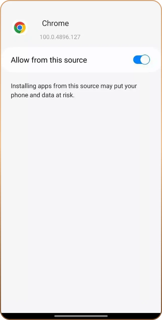 Adjust the settings of your mobile phone.